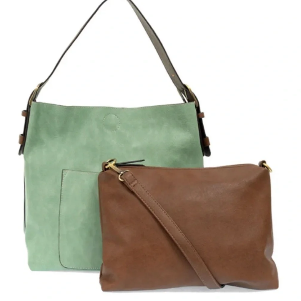 Joy Susan Classic Hobo Coffee Handle Handbag